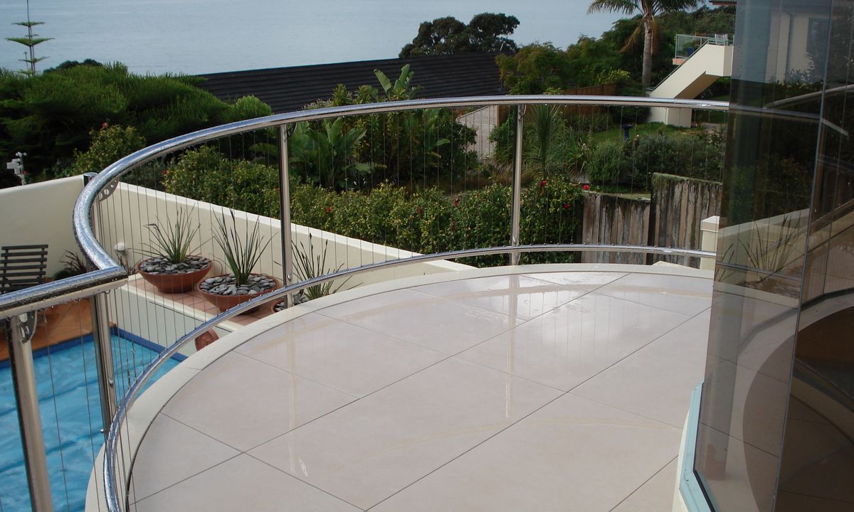 Tile balcony created with Nurajacks