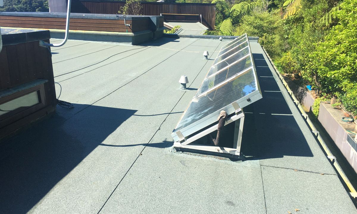 Nuravents and Solar Panels on Roof