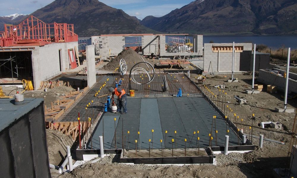 Showing Foundation Tanking in Wanaka