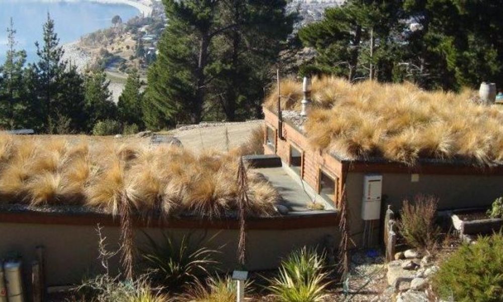 Brown roof in the South Island